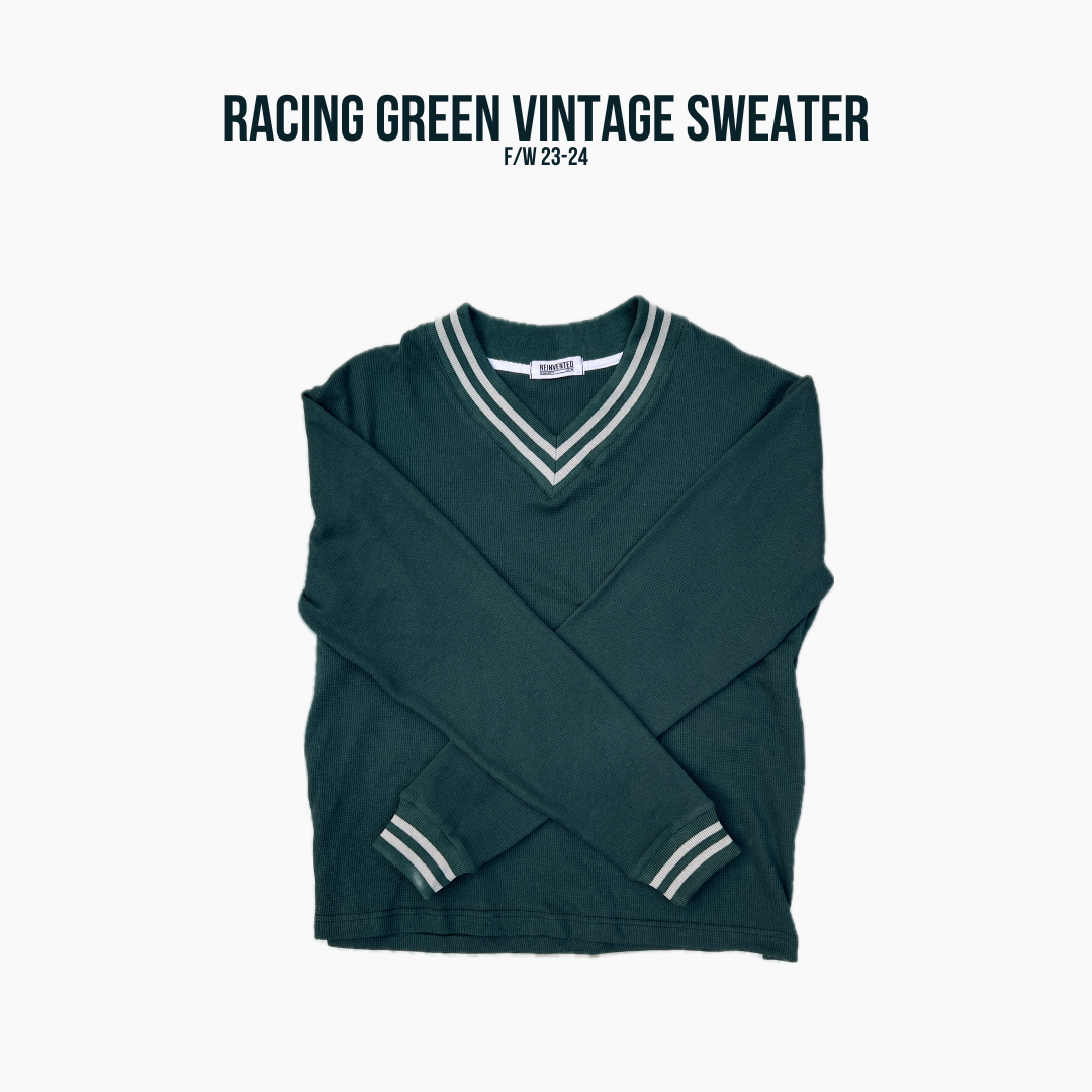 Racing sales green sweater