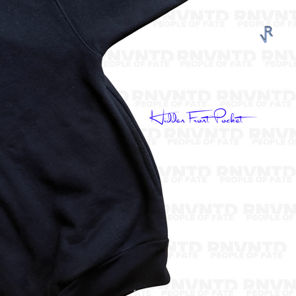 Heavyweight- "People Of Fate" Hoodie In Black