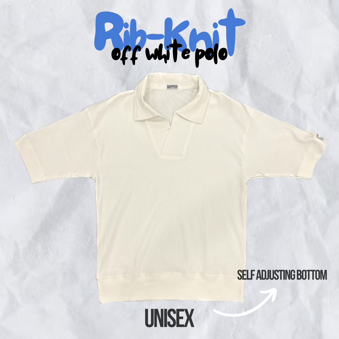 The Off - White Rv Knitted Polo (Oversized)